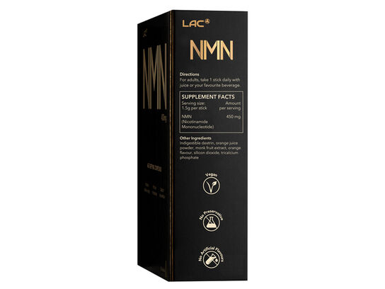 Bột H&ograve;a Tan Tăng Cường NAD+ v&agrave; Chống L&atilde;o H&oacute;a NMN 450mg