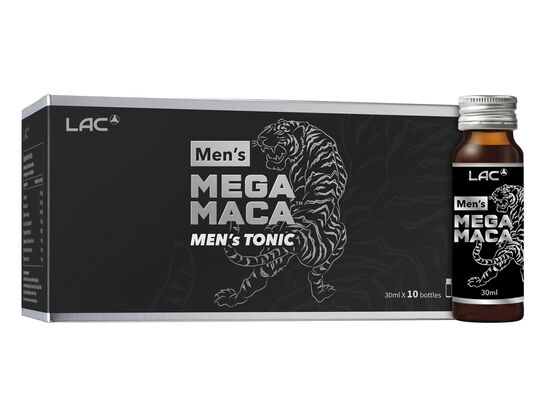 Mega Maca - Nước Uống Tăng Cường Sức Khỏe, Sinh Lực và Thể Trạng