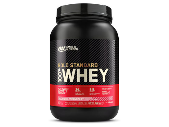 Whey Protein Tăng Cơ Gold Standard 100% - Dâu