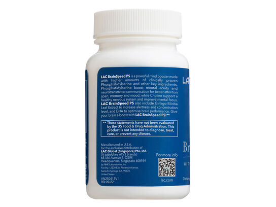 Viên Uống Hỗ Trợ Não Bộ BrainSpeed® PS