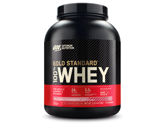 Whey Protein Tăng Cơ Gold Standard 100% - Dâu