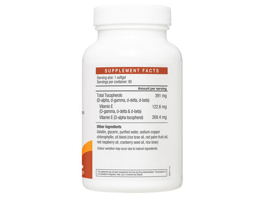 Viên Uống Bổ Sung Vitamin Ultra E Mixed Tocopherols & Mixed Tocotrienols
