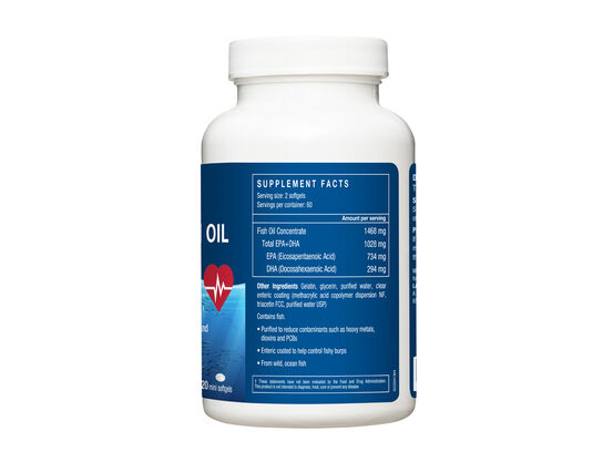 Viên Uống Dầu Cá Bổ Sung Omega và Hỗ Trợ Tim Mạch Trimax™ Omega Fish Oil Mini