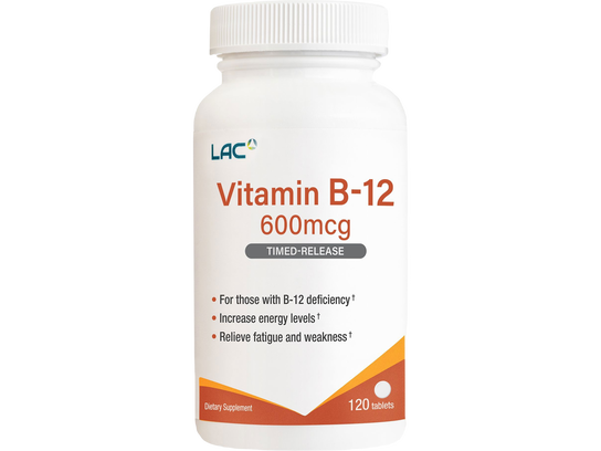 Viên Uống Bổ Sung Vitamin B-12 600mcg Timed-Release